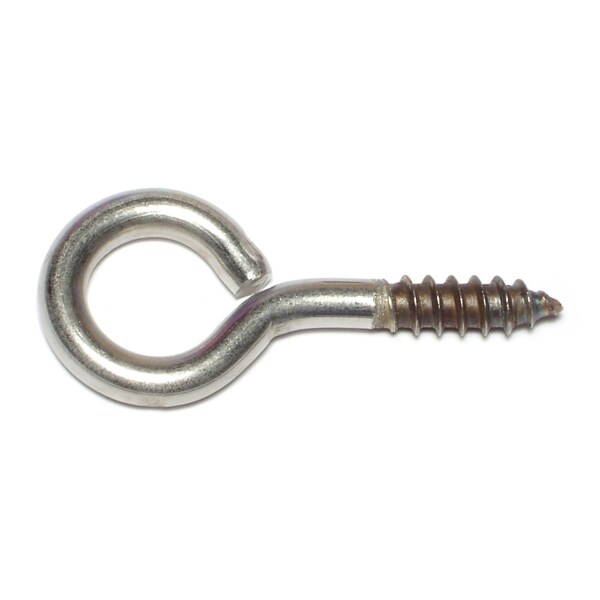 Midwest Fastener Eye Bolt 3/8", Stainless Steel, 4 PK 65144 - main